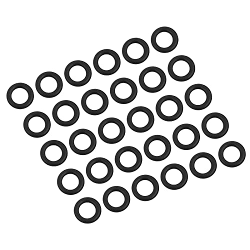 QUARKZMAN 86 Stücke Nitrilkautschuk Dichtung Unterlegscheibe 9mm x 5mm x 2mm für Wasserhahn Klempner Reparatur Dichtung Verbindung, Schwarz QUARKZMAN 86 Stücke Nitrilkautschuk Dichtung Unterlegscheibe 9mm x 5mm x 2mm für Wasserhahn Klempner Reparatur Dichtung Verbindung, Schwarz von QUARKZMAN