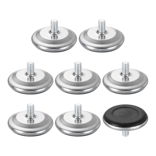 QUARKZMAN 8Stk M8 Gewinde Möbelgleiter, 47x15mm Verstellbare Nivellierungsfüße, Schraubbare Möbelgleiter Für Stuhl Hocker Beine, Schwarz QUARKZMAN 8Stk M8 Gewinde Möbelgleiter, 47x15mm Verstellbare Nivellierungsfüße, Schraubbare Möbelgleiter Für Stuhl Hocker Beine, Schwarz von QUARKZMAN