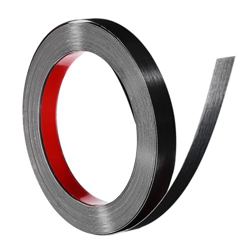 QUARKZMAN Edelstahl Wandleiste, 10 m x 20 mm Abzieh- Und Klebeband Metall-Dekorstreifen Für Decken Wandfliesen Spiegelrand, Gebürstetes Schwarz QUARKZMAN Edelstahl Wandleiste, 10 m x 20 mm Abzieh- Und Klebeband Metall-Dekorstreifen Für Decken Wandfliesen Spiegelrand, Gebürstetes Schwarz von QUARKZMAN