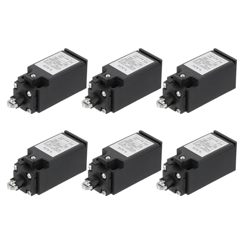 QUARKZMAN Endschalter Parallelkolben XCK-P Halterung 1NC+1NO 3D-Drucker Türschalter Metall Momentschalter 6 Stk QUARKZMAN Endschalter Parallelkolben XCK-P Halterung 1NC+1NO 3D-Drucker Türschalter Metall Momentschalter 6 Stk von QUARKZMAN