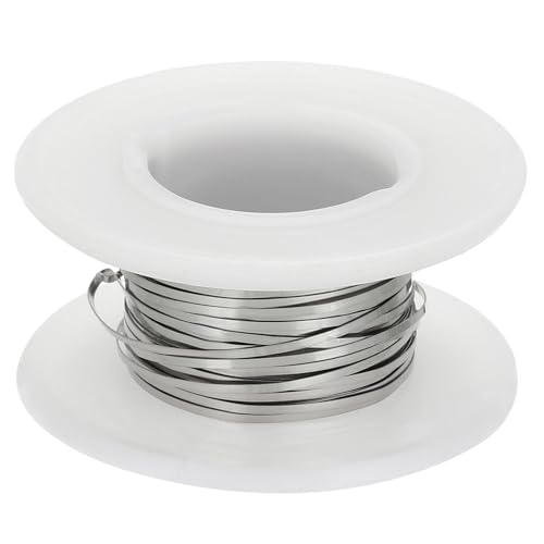 QUARKZMAN Flachheizdraht 16,4 ft Länge 0,8 mm Breite 0,15 mm Dicke für Heizelemente QUARKZMAN Flachheizdraht 16,4 ft Länge 0,8 mm Breite 0,15 mm Dicke für Heizelemente von QUARKZMAN
