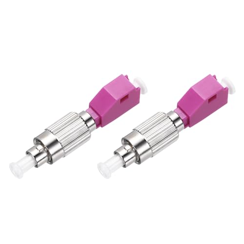 QUARKZMAN Glasfaser Adapter, FC Stecker auf FC Buchse OM4 Kupplung Multimode-Unidirektional Stecker für Optische Kabel, 2 Stück QUARKZMAN Glasfaser Adapter, FC Stecker auf FC Buchse OM4 Kupplung Multimode-Unidirektional Stecker für Optische Kabel, 2 Stück von QUARKZMAN