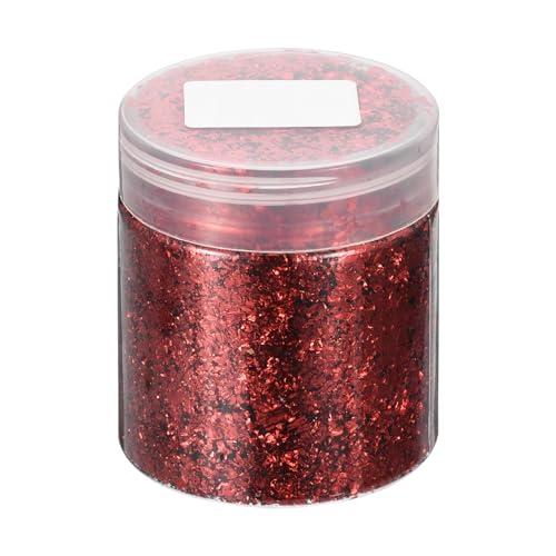 QUARKZMAN Goldfolienflocken für Harz, 3 g Metallfolienflocken, Imitationsgoldfolienflocken für Nagelkunst, Harzkunst, Basteln, Malen, Kerzen- und Schmuckherstellung, Rot QUARKZMAN Goldfolienflocken für Harz, 3 g Metallfolienflocken, Imitationsgoldfolienflocken für Nagelkunst, Harzkunst, Basteln, Malen, Kerzen- und Schmuckherstellung, Rot von QUARKZMAN