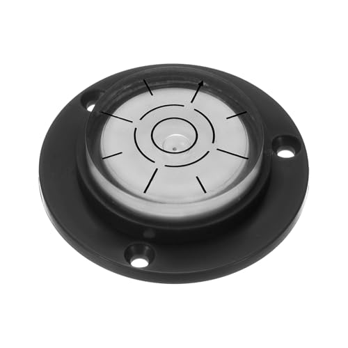 QUARKZMAN Hohe Präzision Horizontale Libelle 49x12mm Rundes Bull's-Eye Libellenmesswerkzeug für Wohnmobil TV Bilderrahmen Aufhängewerkzeug Nivellierer, Schwarz QUARKZMAN Hohe Präzision Horizontale Libelle 49x12mm Rundes Bull's-Eye Libellenmesswerkzeug für Wohnmobil TV Bilderrahmen Aufhängewerkzeug Nivellierer, Schwarz von QUARKZMAN