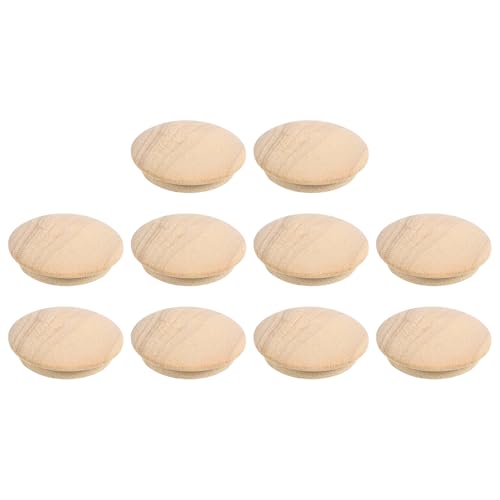QUARKZMAN Holzlochstopfen, 20 Stück 30x25mm Abdeckkappen für Bohrlöcher Runde Kopf Hartholz Schraubenabdeckung Schraubenlochstopfen für Möbel Tische Stühle Schränke Bastelprojekte QUARKZMAN Holzlochstopfen, 20 Stück 30x25mm Abdeckkappen für Bohrlöcher Runde Kopf Hartholz Schraubenabdeckung Schraubenlochstopfen für Möbel Tische Stühle Schränke Bastelprojekte von QUARKZMAN
