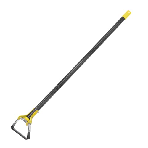 QUARKZMAN Hula Hoe Gartengerät 15-47" Verstellbare Schlaufe Unkraut Jäten Gartenarbeit Hacke Lang Handgriff Hand Aktion Unkraut Werkzeug für Garten Unkraut Jäten Aussaat Schwarz und Gelb QUARKZMAN Hula Hoe Gartengerät 15-47" Verstellbare Schlaufe Unkraut Jäten Gartenarbeit Hacke Lang Handgriff Hand Aktion Unkraut Werkzeug für Garten Unkraut Jäten Aussaat Schwarz und Gelb von QUARKZMAN