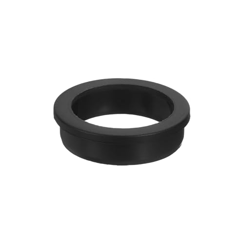 QUARKZMAN Kabeldurchführung Gummi, 44mm ID 51mm Bohrloch Gummitüllen Silikon Top Hat Lochstopfen Gummidichtung Gummistopfen Schutz von Drähten Kabeln für Verkabelung, Schwarz von QUARKZMAN