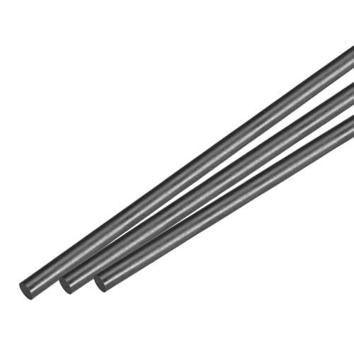 QUARKZMAN Kohlefaserstab, 6mm x 420mm für RC Auto Flugzeug DIY Werkzeug Flügelrohr Quadcopter Arm, Packung mit 3 QUARKZMAN Kohlefaserstab, 6mm x 420mm für RC Auto Flugzeug DIY Werkzeug Flügelrohr Quadcopter Arm, Packung mit 3 von QUARKZMAN