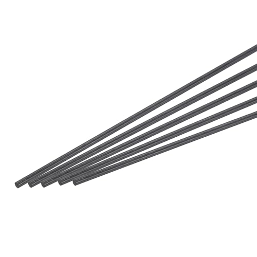 QUARKZMAN Kohlefaserstange, 2mm x 100mm für RC Auto Flugzeug DIY Werkzeug Flügelrohr Quadcopter Arm, Packung mit 10 QUARKZMAN Kohlefaserstange, 2mm x 100mm für RC Auto Flugzeug DIY Werkzeug Flügelrohr Quadcopter Arm, Packung mit 10 von QUARKZMAN