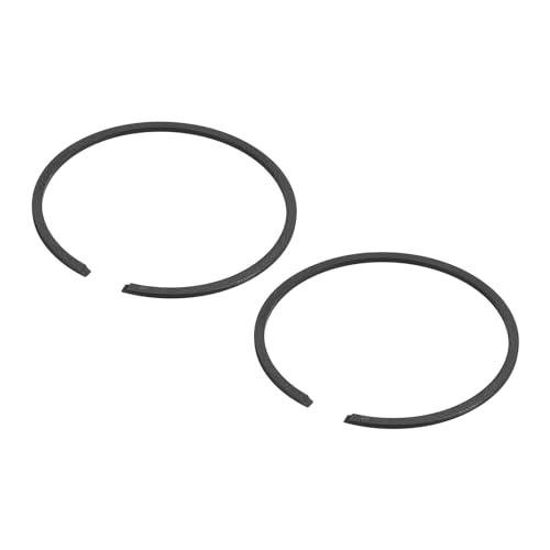 QUARKZMAN Kolbenring-Set, 2 Stück 41,1 mm x 1,5 mm Standardgröße Kolbenringe passend für Kettensägen-Ersatzteile von QUARKZMAN