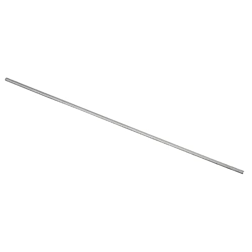 QUARKZMAN M4 x 250mm Vollgewindestangen x 1 Stück 304 Edelstahl Rechtsgewinde Stange für Bolzen und Klemmen und Aufhänger und U-Bolzen Silber von QUARKZMAN