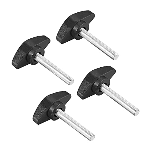 QUARKZMAN M6 x 35mm Gewindeklemme Griff x 4 Stücke T-förmige Schraubknopf Handgriffe Ersatz QUARKZMAN M6 x 35mm Gewindeklemme Griff x 4 Stücke T-förmige Schraubknopf Handgriffe Ersatz von QUARKZMAN