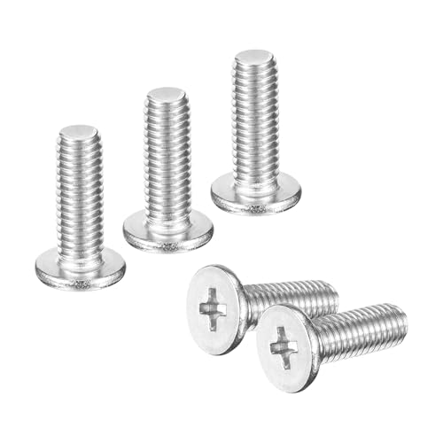 QUARKZMAN M9.5-0.8 x 14mm 100 Stück Phillips Flachkopfschrauben 304 Edelstahl Kreuzschlitz Maschinenschrauben Rundkopf Kreuzschlitzschrauben für Möbelverbindung QUARKZMAN M9.5-0.8 x 14mm 100 Stück Phillips Flachkopfschrauben 304 Edelstahl Kreuzschlitz Maschinenschrauben Rundkopf Kreuzschlitzschrauben für Möbelverbindung von QUARKZMAN