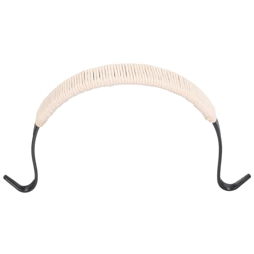 QUARKZMAN Metall Teekannen Griff Baumwollseil umwickelter Griff U-Form Griff Ersatz für Span 35-45 Zoll Keramik Teekanne Wasserkocher Zubehör Schwarz QUARKZMAN Metall Teekannen Griff Baumwollseil umwickelter Griff U-Form Griff Ersatz für Span 35-45 Zoll Keramik Teekanne Wasserkocher Zubehör Schwarz von QUARKZMAN