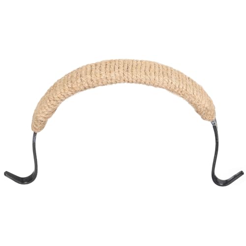 QUARKZMAN Metall Teekannen Griff Seil umwickelter Griff U-Form Griff Ersatz für Span 45-5 Zoll Keramik Teekanne Wasserkocher Zubehör Schwarz QUARKZMAN Metall Teekannen Griff Seil umwickelter Griff U-Form Griff Ersatz für Span 45-5 Zoll Keramik Teekanne Wasserkocher Zubehör Schwarz von QUARKZMAN