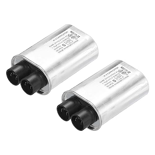 QUARKZMAN Mikrowelle Kondensator Ersatz Hohe Spannung Ofen Kondensator 2100VAC 1.10uf Pack von 2 von QUARKZMAN