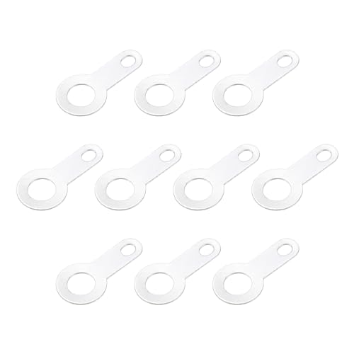 QUARKZMAN PCB Lötöse Platte Ring Klemme 2.2mm Verbindung für Stromkabel Volldraht Pack von 500 von QUARKZMAN