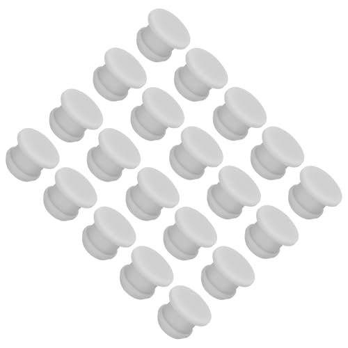QUARKZMAN 20 Stück Gummistopfen 10mm Silikon-Lochstopfen Wasserdicht Verschlussstopfen Silikonstopfen Stopper Steckdichtstopfen Flach Abdeckkappen für Rohrleitungen Flaschen Labor, Grau QUARKZMAN 20 Stück Gummistopfen 10mm Silikon-Lochstopfen Wasserdicht Verschlussstopfen Silikonstopfen Stopper Steckdichtstopfen Flach Abdeckkappen für Rohrleitungen Flaschen Labor, Grau von QUARKZMAN