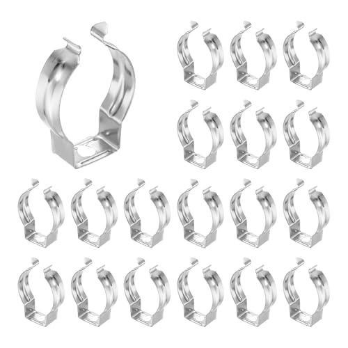 QUARKZMAN T8 U Clips Halterung Halterung für Leuchtstoffröhrenleuchte Stahlrohrklemmen für LED-Glühbirnen Deckenlampe, Packung mit 18 QUARKZMAN T8 U Clips Halterung Halterung für Leuchtstoffröhrenleuchte Stahlrohrklemmen für LED-Glühbirnen Deckenlampe, Packung mit 18 von QUARKZMAN