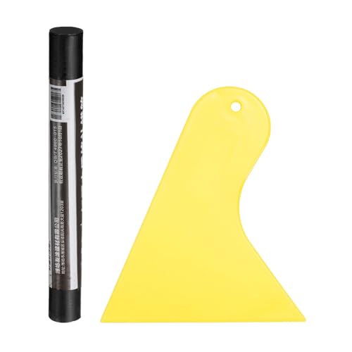 QUARKZMAN Wood Filler Sticks Holzmöbel Kratzer Reparatur Füllstifte Möbel Touch Up Marker mit gelbem Schaber für Holzlöcher Holzboden Tisch Tür Schrank, Schwarz QUARKZMAN Wood Filler Sticks Holzmöbel Kratzer Reparatur Füllstifte Möbel Touch Up Marker mit gelbem Schaber für Holzlöcher Holzboden Tisch Tür Schrank, Schwarz von QUARKZMAN