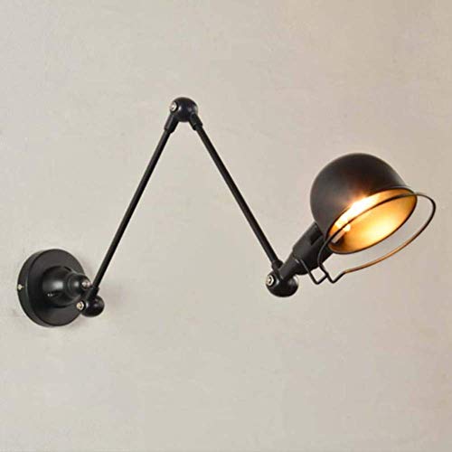 Industrielle Vintage Wandleuchte ausziehbar Langarm Retro Wandlampe Industrielle Wandlampe Wandlampe Wandlampe verstellbar Lager- von QUASHION