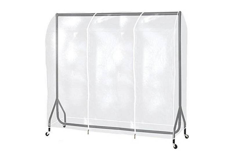 QUBEBU Kleiderständer Organizer Staubschutz Kleidersack Abdeckung Kleiderschutzhülle (1 St), (Mit Reißverschluss, Staubschutz, Hängende, Transparent), Aufbewahrungstasche, für Kleiderständer von QUBEBU