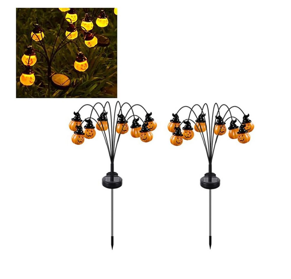 QUBEBU LED Dekolicht Solar Gartenleuchten Außen Halloween Solarlampen Wasserdicht 1/2 Stück, 2 Stk., LED fest integriert, Halloween Leuchtend Gartenbeleuchtung Solarlampen für Außen Garten, IP65 wasserdicht, 60cm, Solar-Gartenlampe, 8-12h Leuchtdauer QUBEBU LED Dekolicht Solar Gartenleuchten Außen Halloween Solarlampen Wasserdicht 1/2 Stück, 2 Stk., LED fest integriert, Halloween Leuchtend Gartenbeleuchtung Solarlampen für Außen Garten, IP65 wasserdicht, 60cm, Solar-Gartenlampe, 8-12h Leuchtdauer von QUBEBU