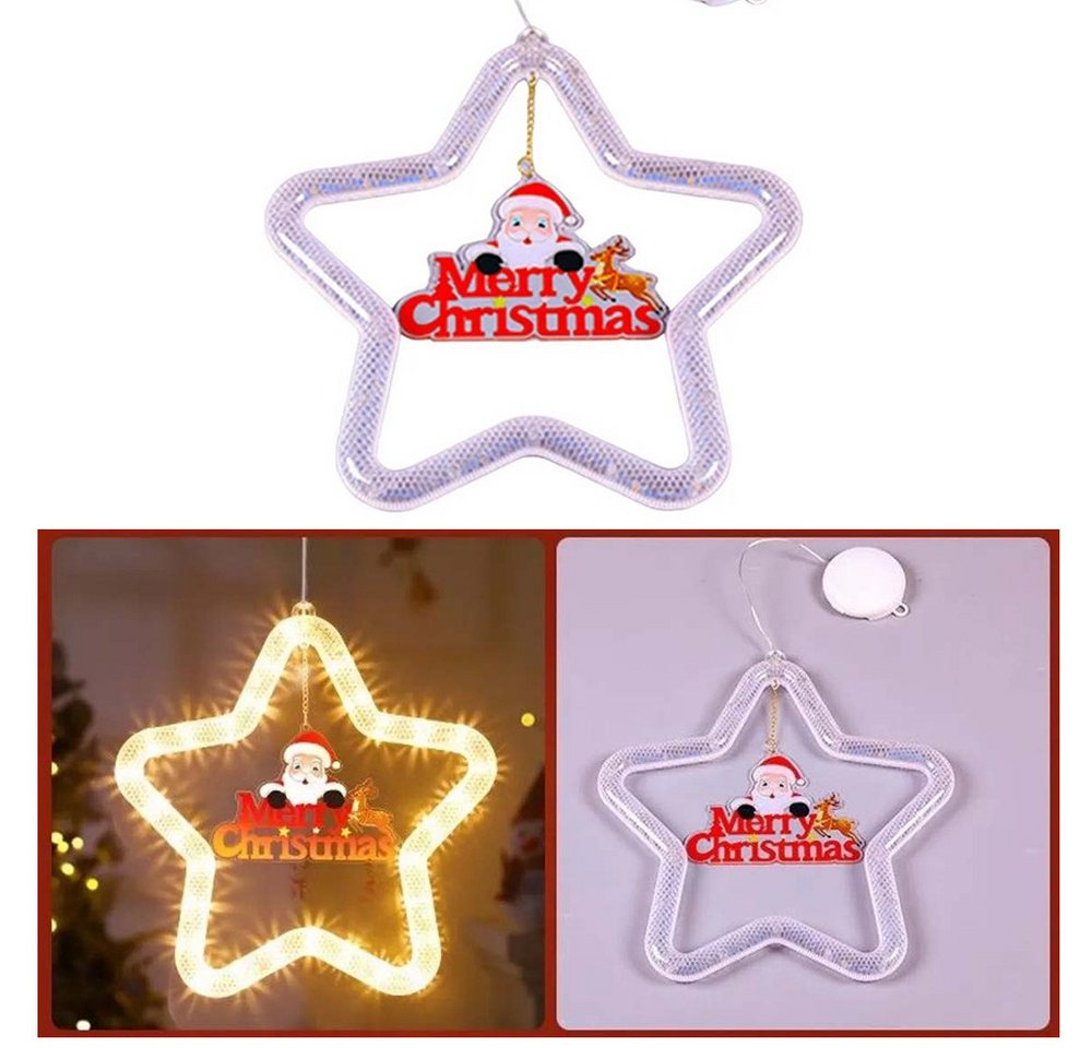 QUBEBU LED Stern Sterne Weihnachtsbeleuchtung Aufhängen Batteriebetriebene, Saugnäpfe, Frohe Weihnachten, Fensterbeleuchtung Weihnachten,für Fenster, Kinderzimmer, Weihnachten QUBEBU LED Stern Sterne Weihnachtsbeleuchtung Aufhängen Batteriebetriebene, Saugnäpfe, Frohe Weihnachten, Fensterbeleuchtung Weihnachten,für Fenster, Kinderzimmer, Weihnachten von QUBEBU