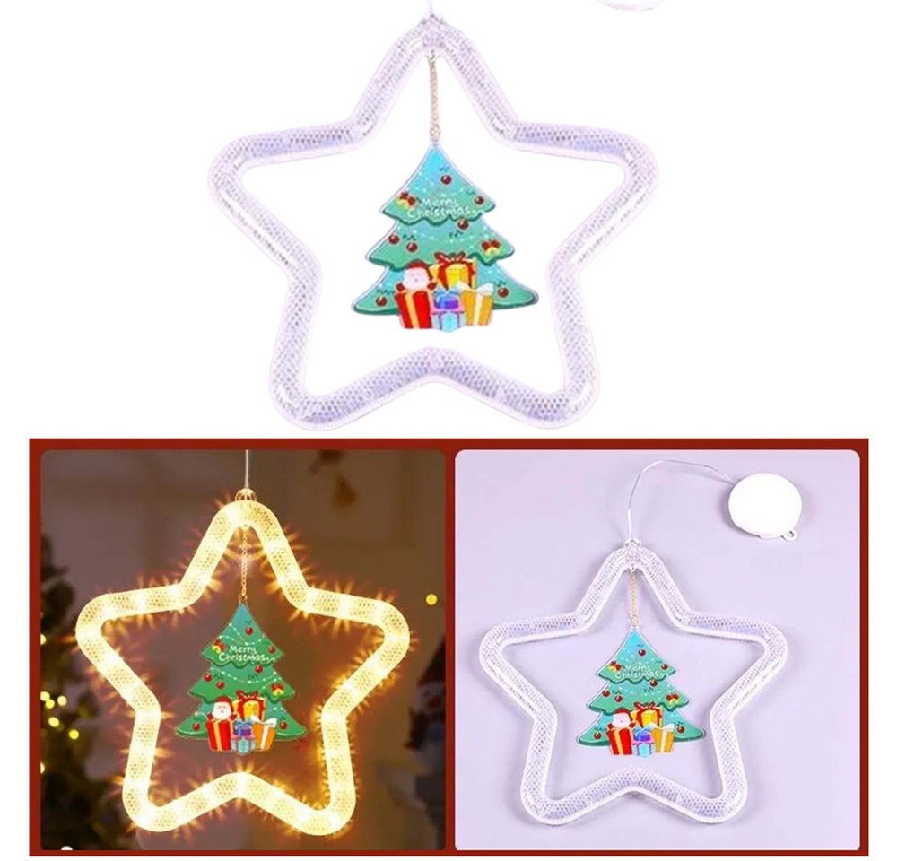 QUBEBU LED Stern Sterne Weihnachtsbeleuchtung Aufhängen Batteriebetriebene, Saugnäpfe, Weihnachtsbaum, Fensterbeleuchtung Weihnachten,für Fenster, Kinderzimmer, Weihnachten QUBEBU LED Stern Sterne Weihnachtsbeleuchtung Aufhängen Batteriebetriebene, Saugnäpfe, Weihnachtsbaum, Fensterbeleuchtung Weihnachten,für Fenster, Kinderzimmer, Weihnachten von QUBEBU
