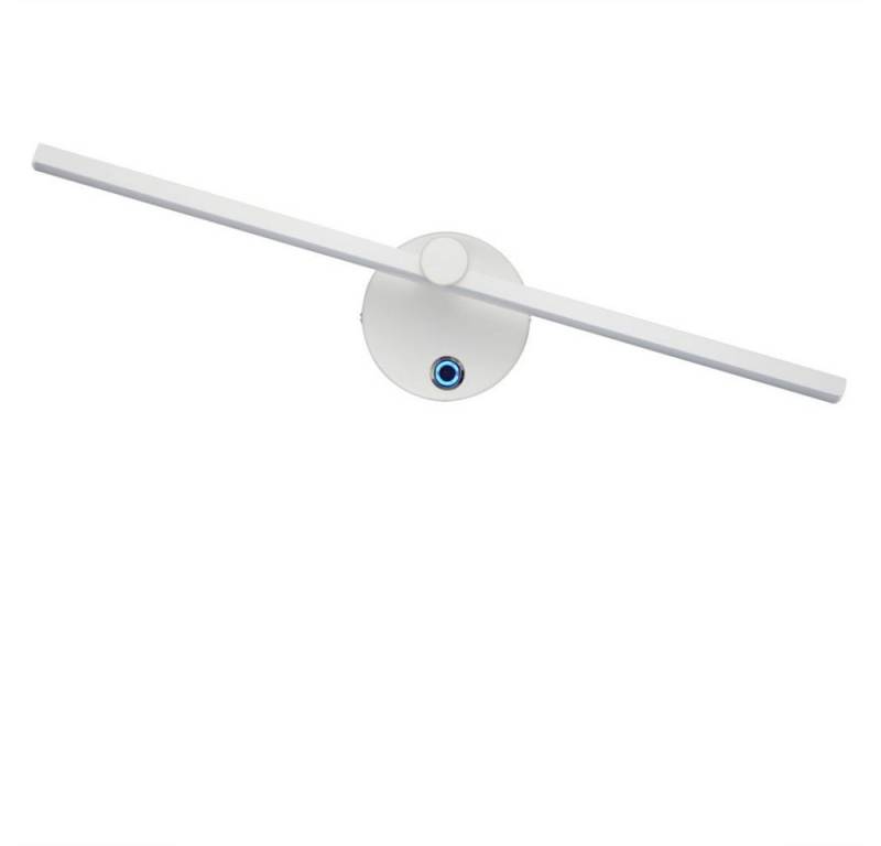 QUBEBU Wandleuchte LED Wandleuchte Wandlampe Innen Nachtlampe Acryl Modern Bettlampe 41CM, Schwarz, Weiß. Warmweißes Licht (2700K-6500K)., Modern Wohnzimmer Flur Schlafzimmer Nachttisch Treppen Arbeitszimmer von QUBEBU