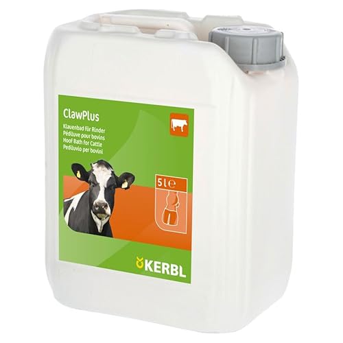 Kerbl ClawPlus Klauendesinfektionslösung, 5L, Klauenbad für Rinder von QUEBAg