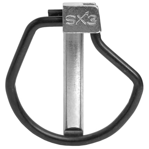SIMTECX Funktions-Klappsplint SX3, Sicherheitsklappstecker in verschiedenen Größen, 5 x 32 mm, 6 x 42 mm, 8 x 42 mm, 10 x 45 mm, 11 x 45 mm (10 x 45 mm) von QUEBAg