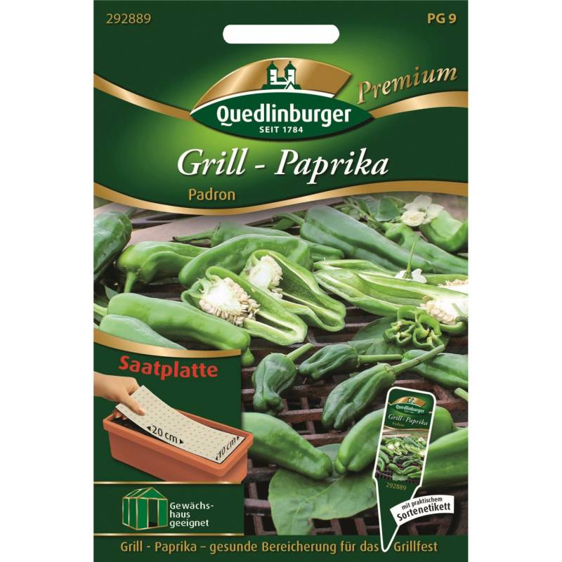 Quedlinburger Grill-Paprika Padron Saatplatte von QUEDLINBURGER