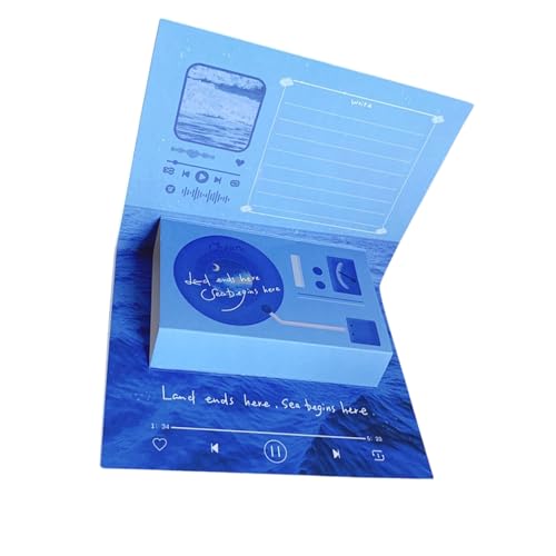 QUEENYARD Cake Blessing Card, Popup-Kuchen-Grußkarte mit Sprachaufzeichnung, für Geburtstage, Feiertage, handgefertigte Phonograph-Segen-Karte QUEENYARD Cake Blessing Card, Popup-Kuchen-Grußkarte mit Sprachaufzeichnung, für Geburtstage, Feiertage, handgefertigte Phonograph-Segen-Karte von QUEENYARD