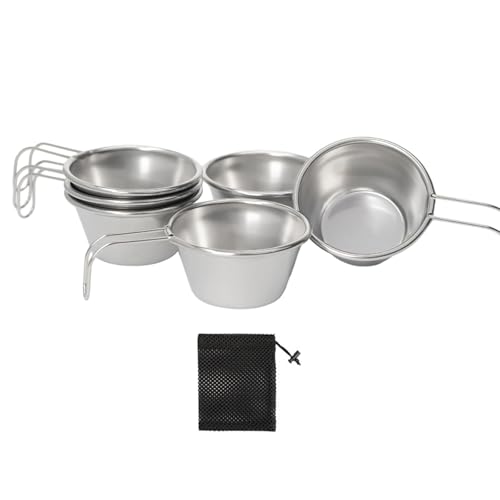 QUEENYARD Campingbecher, tragbarer, stabiler Edelstahl-Campingbecher mit gerolltem Rand, für Outdoor, Kochen, Wandern, Rucksackreisen, unverzichtbar QUEENYARD Campingbecher, tragbarer, stabiler Edelstahl-Campingbecher mit gerolltem Rand, für Outdoor, Kochen, Wandern, Rucksackreisen, unverzichtbar von QUEENYARD