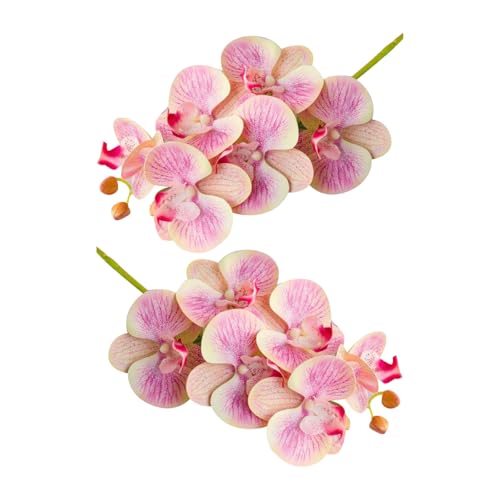 QUEENYARD Künstliche Blume, künstliche Schmetterlings-Orchideen für Zuhause, Vase, Dekoration, Hochzeit, Garten, Blumensträuße, elegante Tischdekoration QUEENYARD Künstliche Blume, künstliche Schmetterlings-Orchideen für Zuhause, Vase, Dekoration, Hochzeit, Garten, Blumensträuße, elegante Tischdekoration von QUEENYARD