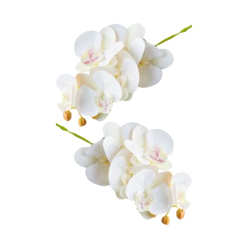 QUEENYARD Künstliche Blume, künstliche Schmetterlings-Orchideen für Zuhause, Vase, Dekoration, Hochzeit, Garten, Blumensträuße, elegante Tischdekoration QUEENYARD Künstliche Blume, künstliche Schmetterlings-Orchideen für Zuhause, Vase, Dekoration, Hochzeit, Garten, Blumensträuße, elegante Tischdekoration von QUEENYARD