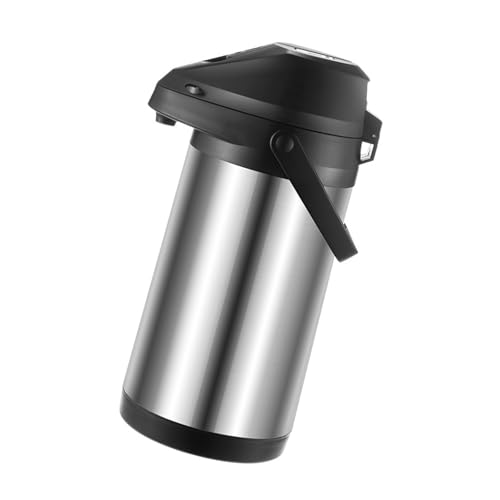 QUEENYARD Luftdruck-Vakuumflasche, 1900 ml, rostfreier Stahl, 1900 ml, Wärmflasche, auslaufsicher, Design für Zuhause, Büro, Outdo von QUEENYARD