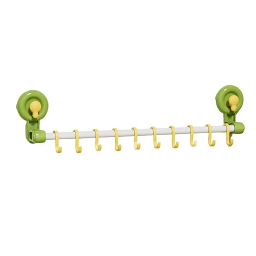 QUEENYARD Saugnapfhaken, innovativer selbstklebender Gleitschienen, Saugnapf-Haken für mehrere Oberflächen, in eleganten, lebendigen Farbdesigns von QUEENYARD