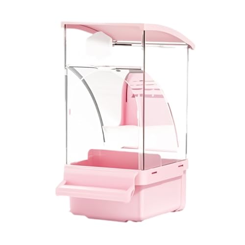 QUEENYARD Vogelfutterstation, automatischer Käfig-Futterspender mit Trennung und Anti-Streu-Design, für Papageien, Nymphensittiche, Wellensittiche, Käfigzubehör QUEENYARD Vogelfutterstation, automatischer Käfig-Futterspender mit Trennung und Anti-Streu-Design, für Papageien, Nymphensittiche, Wellensittiche, Käfigzubehör von QUEENYARD