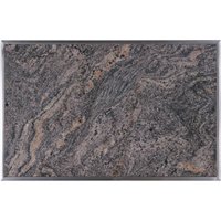 Quellmalz - Einbau Granitfeld in Arbeitsplatte - 510 x 325 mm Paradiso inklusive Edelstahlwanne, Topfträger & Schneidbrett von QUELLMALZ