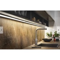 HERA MODENA Unterbauleuchte 1200 mm schwarz LED Neutralweiß Kunststoff von QUELLMALZ