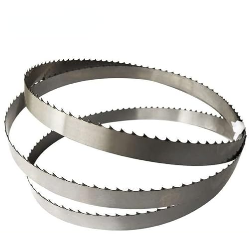 Bandsägeblätter, 3 Stück Bandsägeblätter for gefrorenes Knochenfleisch mit Sägewerken aus legiertem Stahl (1650 x 16 mm x 3 Stück)(1750x16mmx3pcs) von QUEMUONN