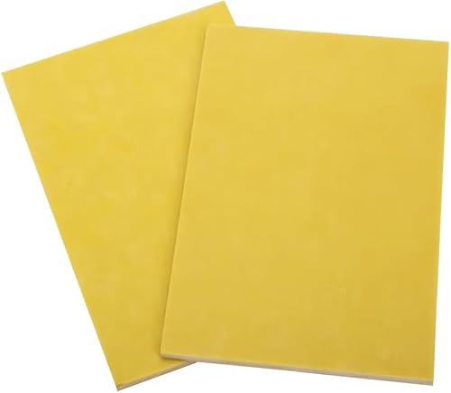 Epoxidharzplatte aus Fiberglas, 3240 Glasfaserfaserglasblech Epoxyplatte Hochtemperaturbeständige Dicke 0,5-10 mm DIY-Isolationsplatine)(20x20cmx2.5mm(3pcs)) von QUEMUONN