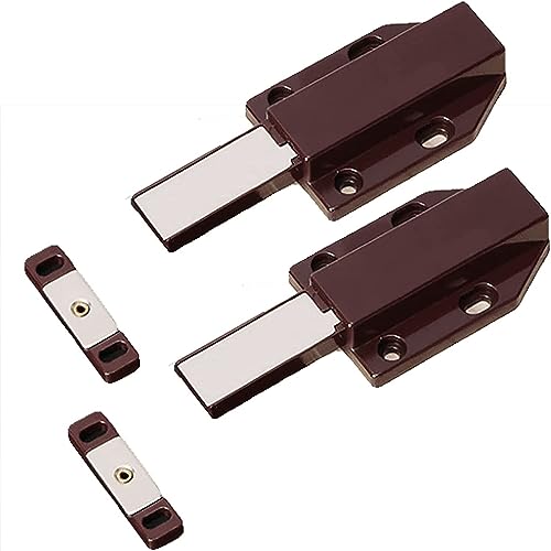 Magnetischer Türverschluss, 2er-Pack Magnetischer Druckriegel for Schranktüren. for Öffnen der Tür drücken. Magnetischer Türriegel. von QUEMUONN