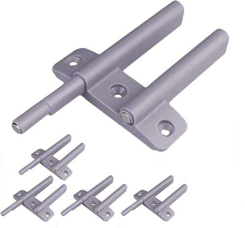 Magnetischer Türverschluss, 5PCSMagneticPush Riegel for Schrank Dual-Öffnung Tür for Schrank Tür Verschluss von QUEMUONN