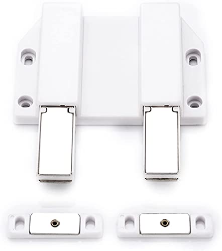 Magnetischer Türverschluss, Magnetischer Schranktür-Touch-Push, robust, 2er-Pack(Dw) von QUEMUONN