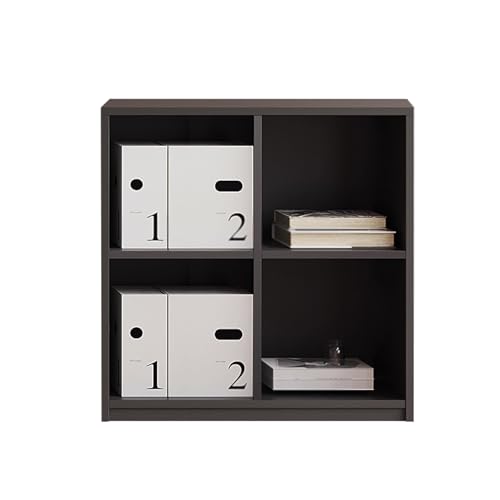 QUEMZAR TV-Schrank mit Schubladen, Sideboard Fernseher Freie Kombination Fernsehtisch Holz für Wohnzimmer Esszimmer Schlafzimmer Dunkelgrau-E von QUEMZAR