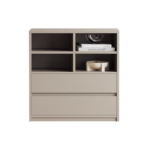 QUEMZAR TV-Schrank mit Schubladen, Sideboard Fernseher Freie Kombination Fernsehtisch Holz für Wohnzimmer Esszimmer Schlafzimmer Grau-D QUEMZAR TV-Schrank mit Schubladen, Sideboard Fernseher Freie Kombination Fernsehtisch Holz für Wohnzimmer Esszimmer Schlafzimmer Grau-D von QUEMZAR