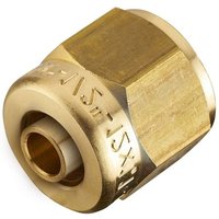 Gerade PER-Verschraubung mit freier Überwurfmutter Messing F 15 x 21 für Rohr QUICK PLOMBERIE von QUICK PLOMBERIE